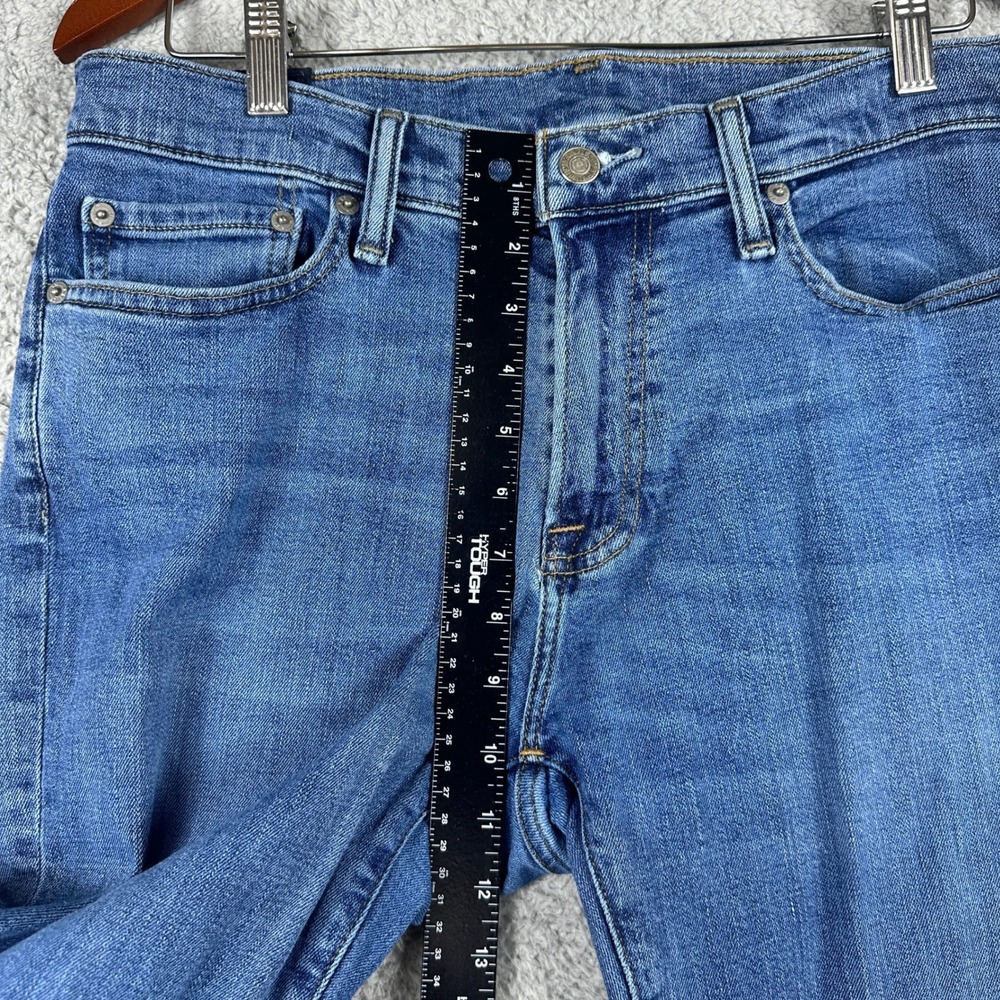 Abercrombie & Fitch Rustin Athletic Slim Mens Jeans 32x30 Blue Stretch Preppy - Picture 7 of 13